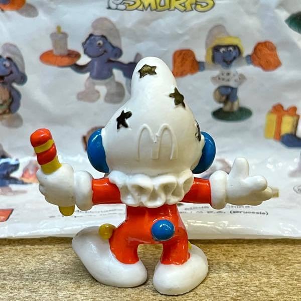 シュライヒ　マクドナルド　ミールトイ　フィギュア　ハッピーミール McDonald's × Smurfs マクドナルド ハッピーミール スマーフ PVC